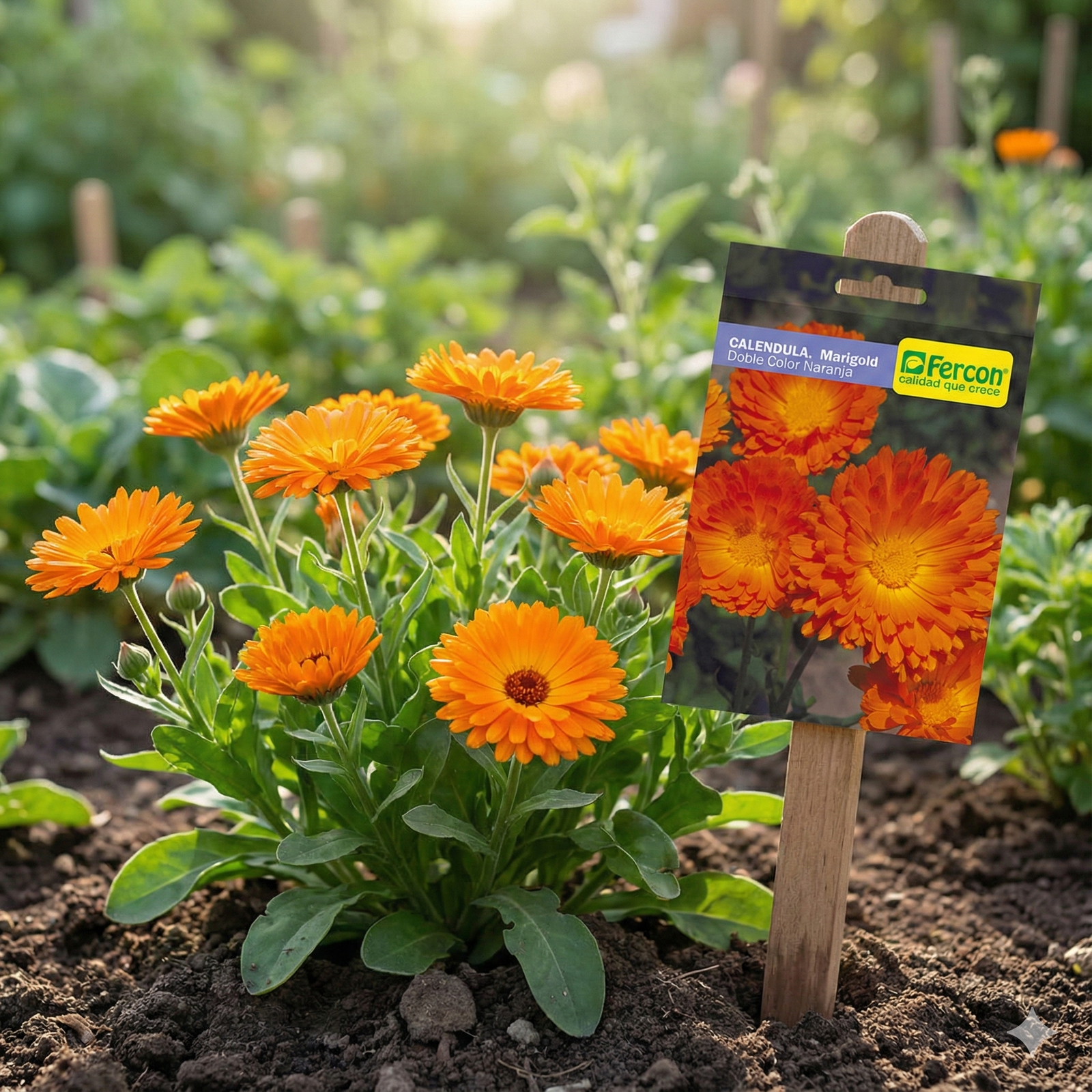 Semillas Aromaticas Calendula Naranja Fercon - Imagen 6