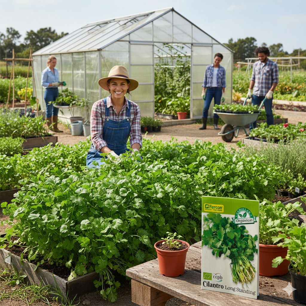 Semillas de Cilantro Long Standing - Imagen 5