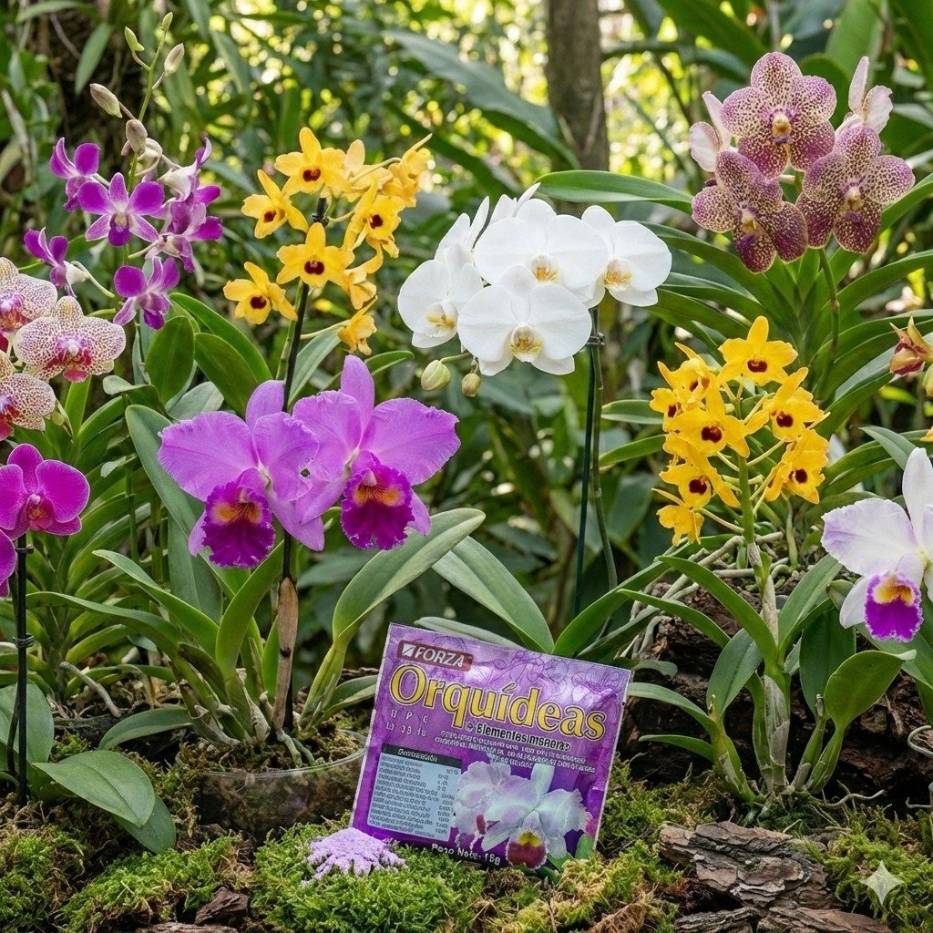 Fertilizante para Orquídeas 15g Forza en escenario profesional 2