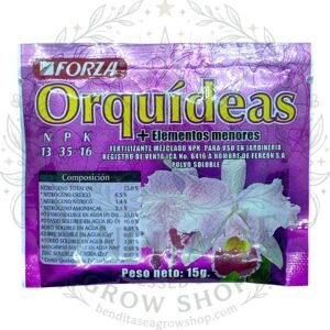 Fertilizante para Orquídeas 15g Forza con marca de agua