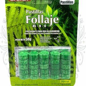 Pastillas de Nutrientes Follaje x25 Forza con marca de agua