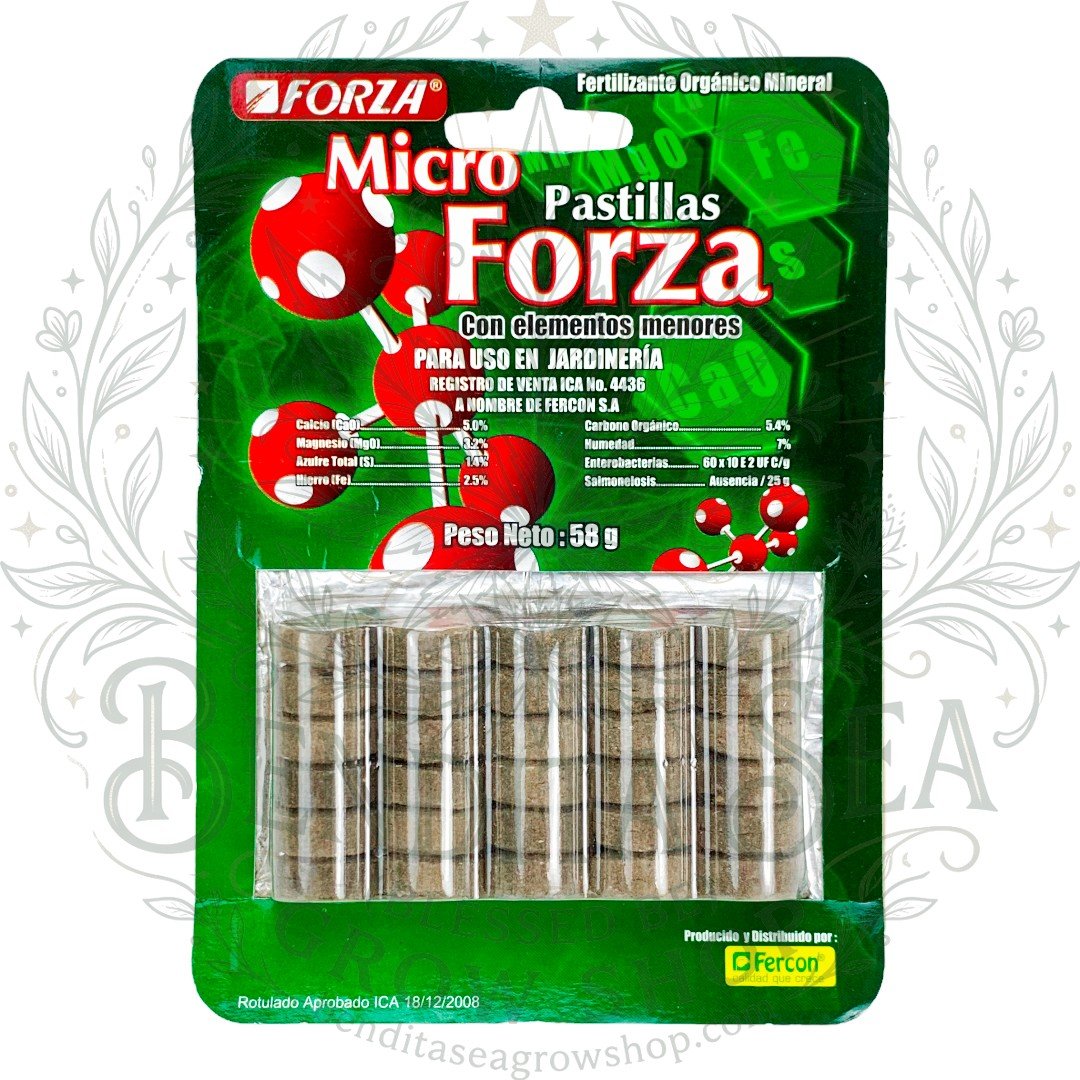 Pastillas Micro Forza x30 Forza con marca de agua
