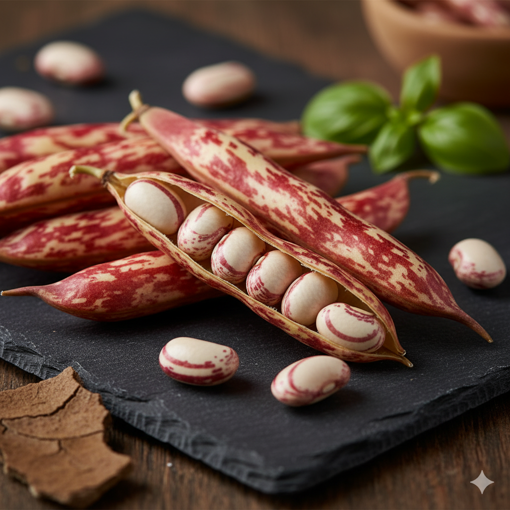 Semillas Hortalizas Frijol Lingua Di Fuoco - Imagen 6