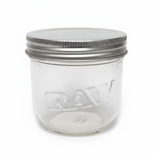 Frasco de vidrio RAW