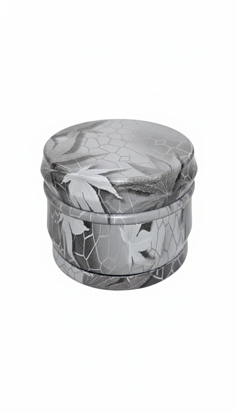 GRINDER METALICO 4 PARTES HOJAS ESTAMPADO - Imagen 4