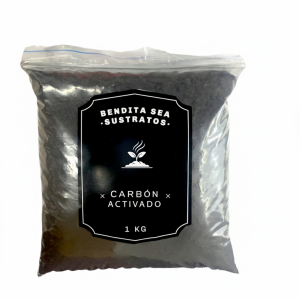 Bolsa de carbón activado para sustrato lista para usar en cultivos de plantas