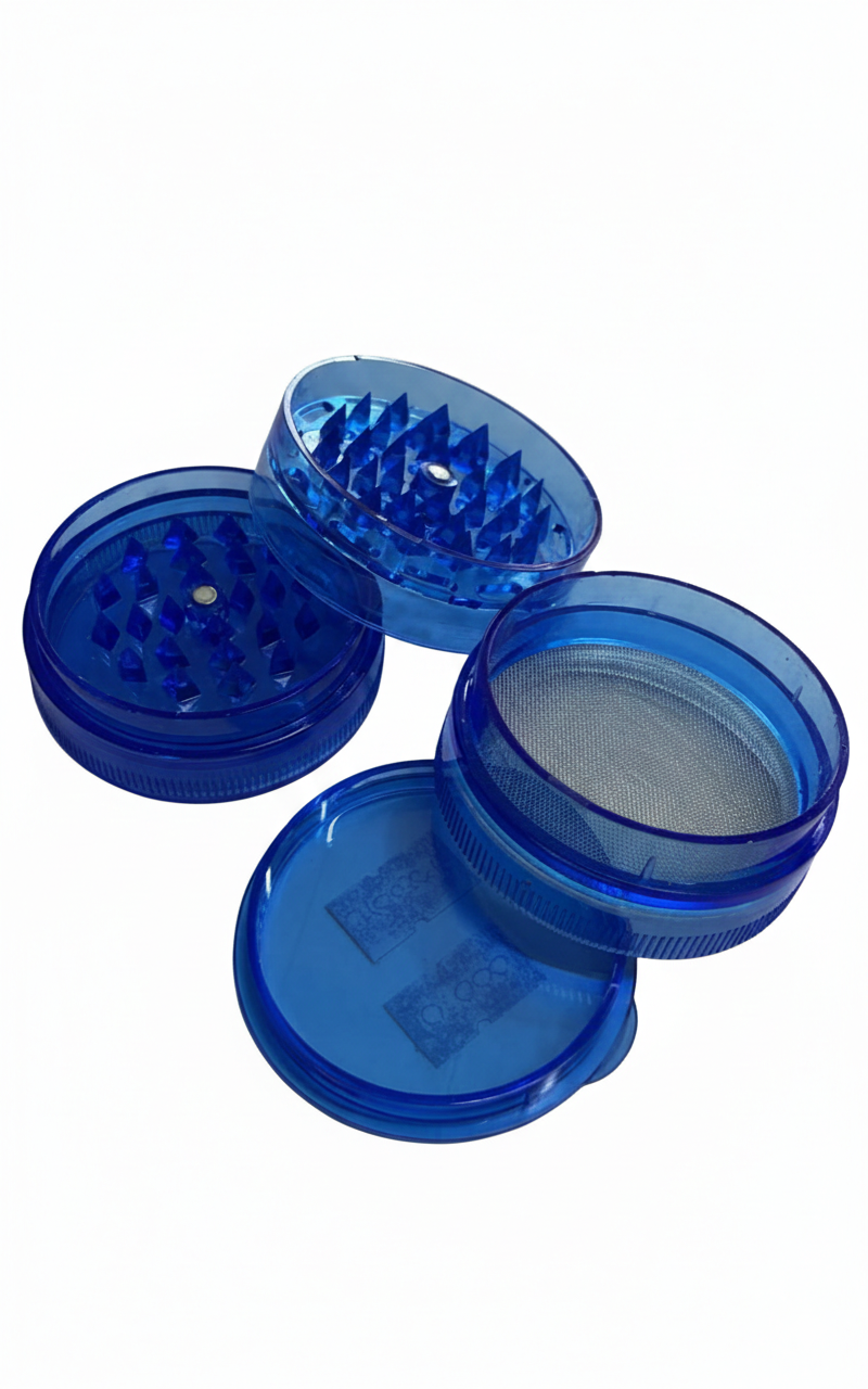 GRINDER PLASTICO GRANDE 4 PISOS STICKERS - Imagen 7