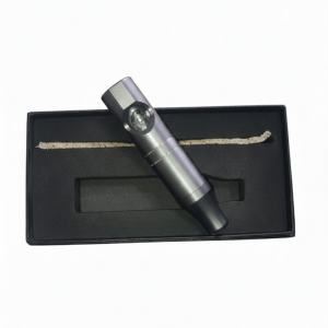 PIPA METAL VIDRIO EXCLUSIVA PLATEADA