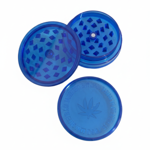 Grinder Plastico Sencillo 2 Piezas Sin Diseño Colores Varios
