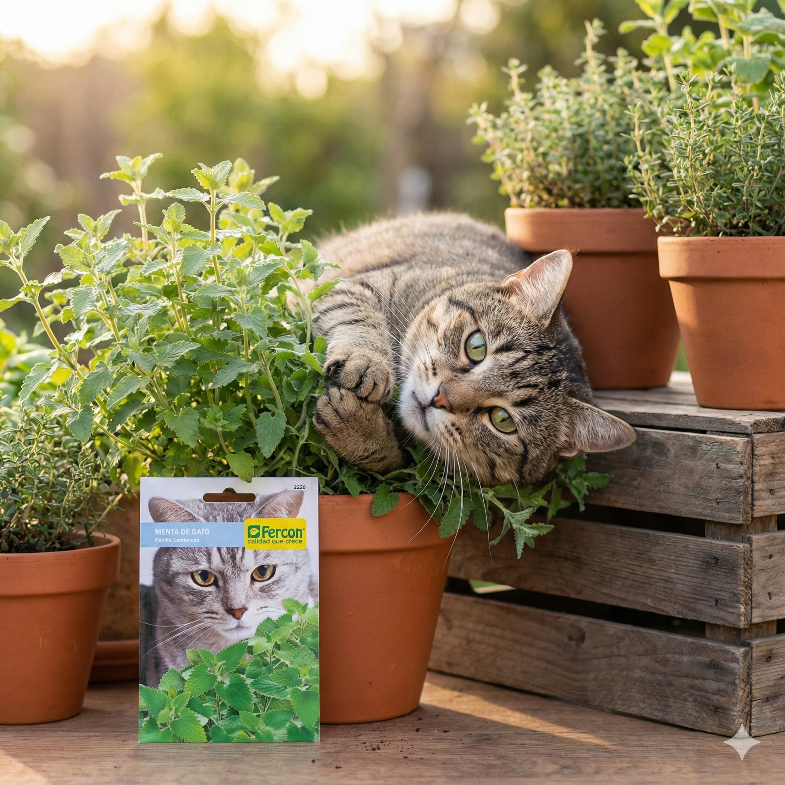 Semillas Aromaticas Menta De Gato Fercon - Imagen 4