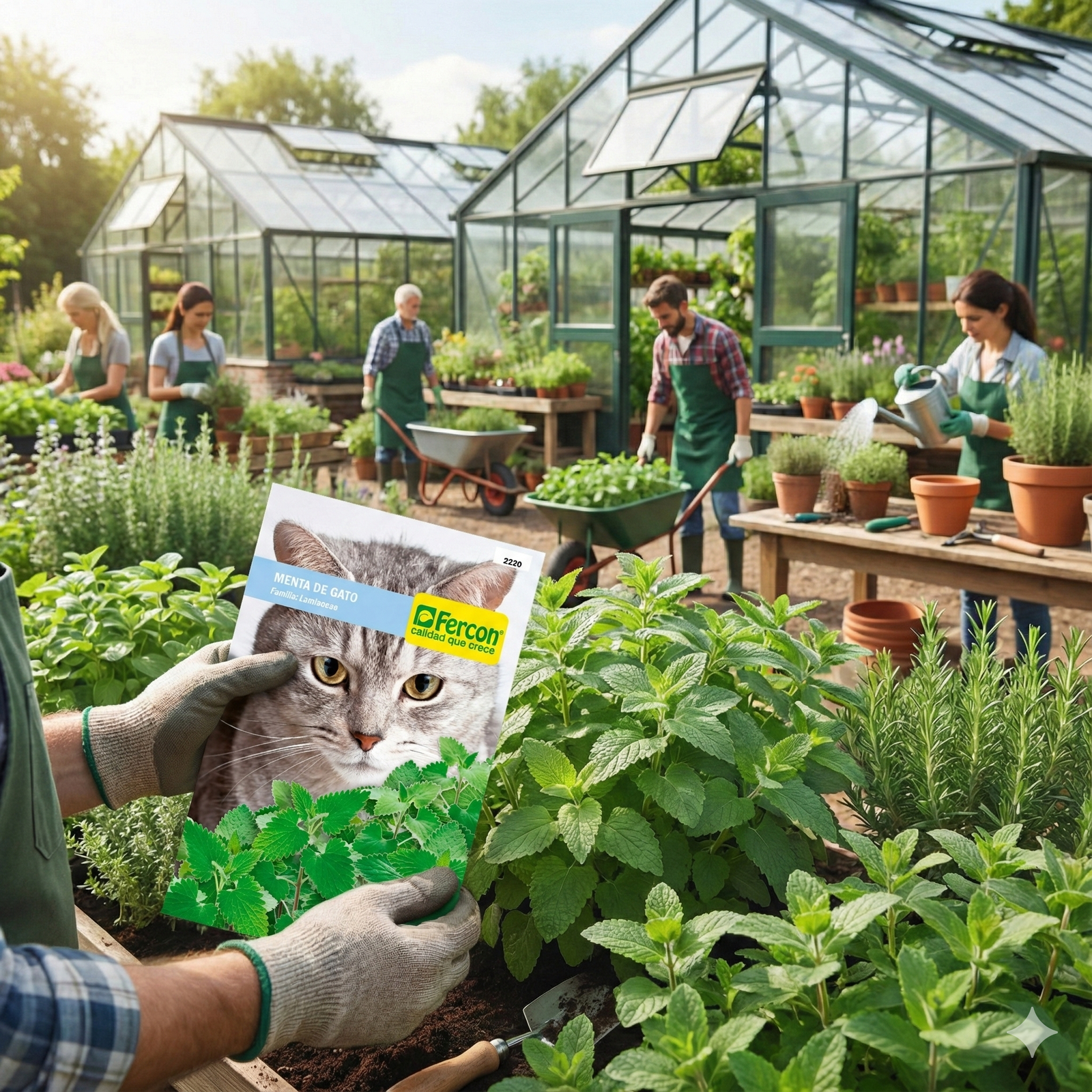 Semillas Aromaticas Menta De Gato Fercon - Imagen 5