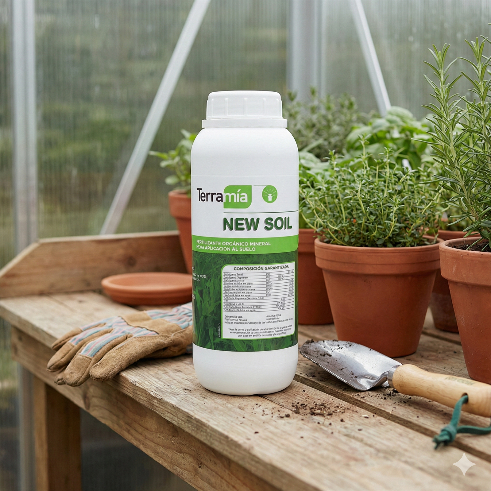 Fertilizante Terramia New Soil 1 Litro - Imagen 3