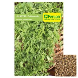 Semillas de CILANTRO NAL. PATIMORADO SEMILLAS HORTALIZAS Fercon para huerto en casa