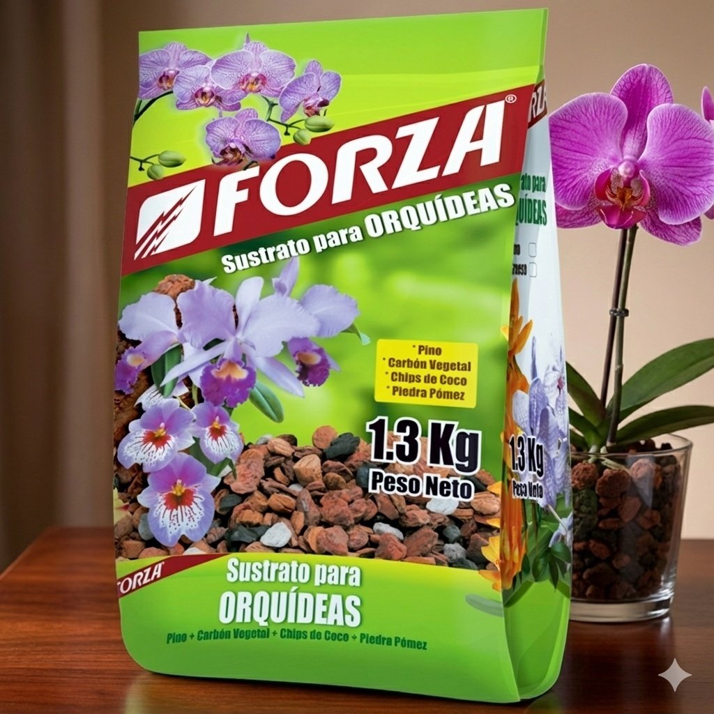Sustrato Para Orquídeas 1.3kg Foto 2