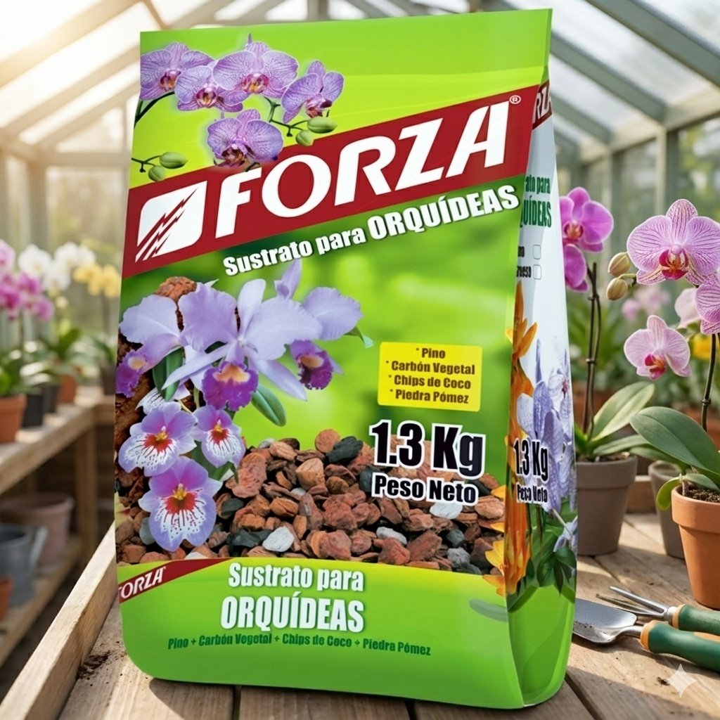 Sustrato Para Orquídeas 1.3kg Foto 4