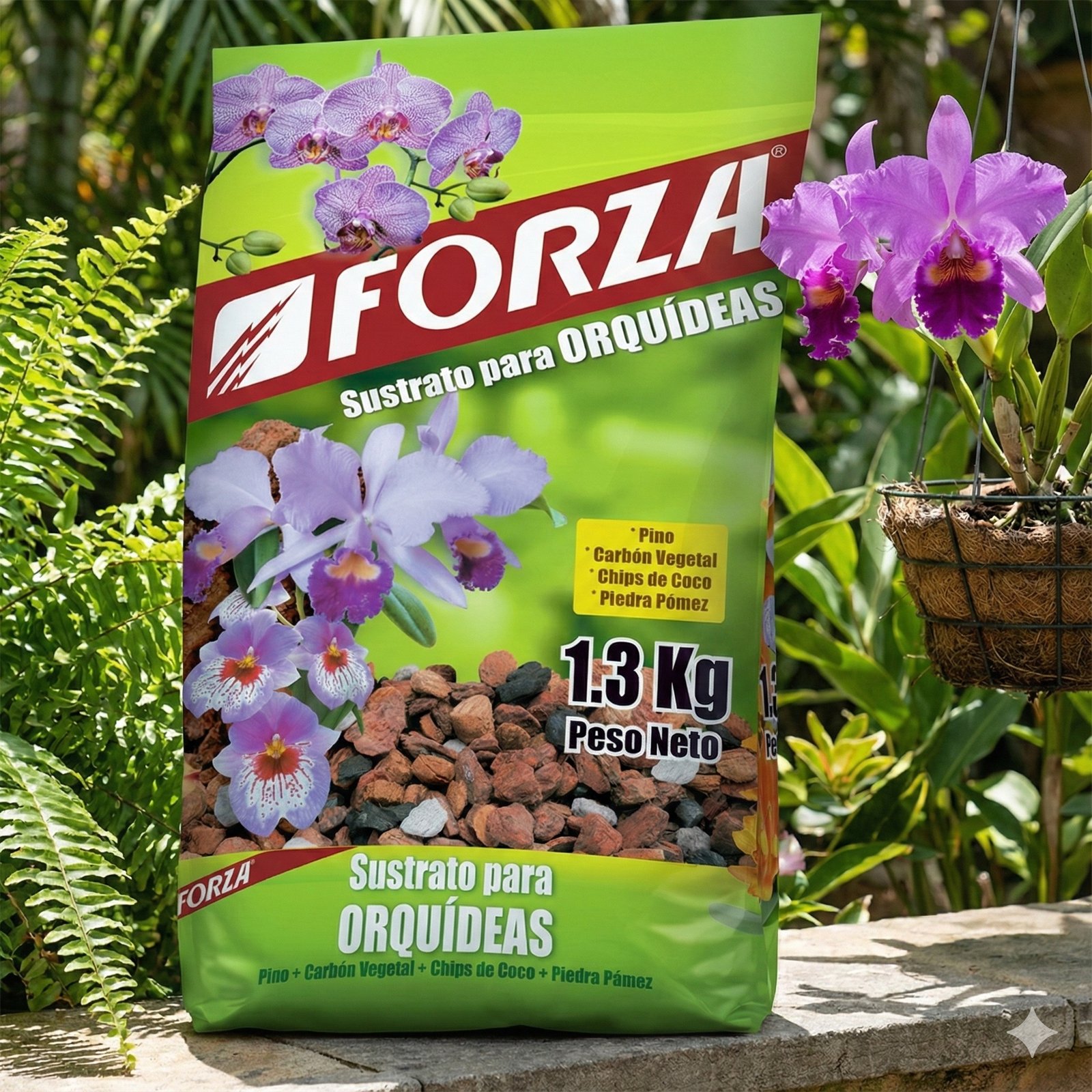 Sustrato Para Orquídeas 1.3kg Foto 7