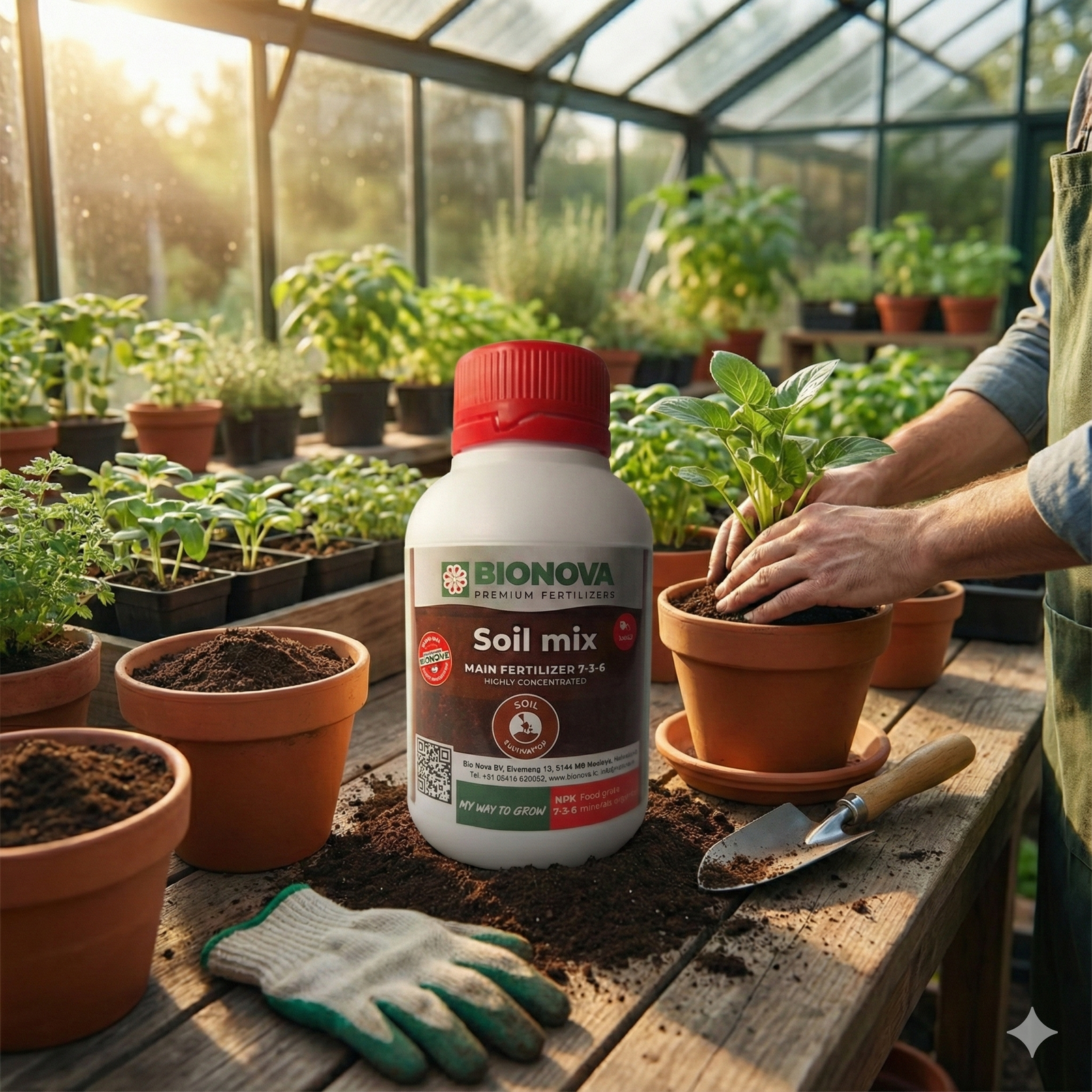 Bionova Soil Mix | Potencia tu Cultivo | Revitalizador de suelo 250ml | 1 Litro - Imagen 8