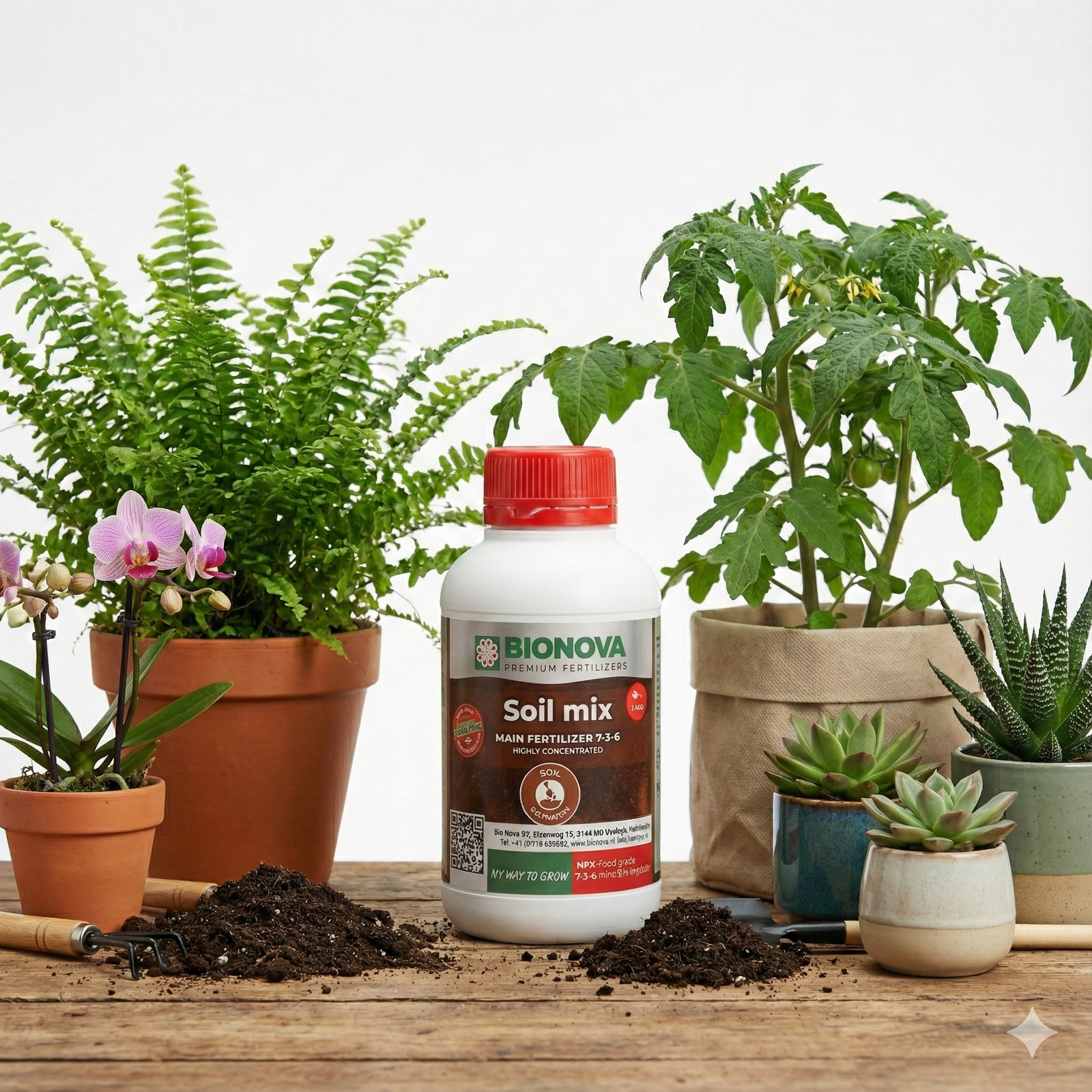 Bionova Soil Mix | Potencia tu Cultivo | Revitalizador de suelo 250ml | 1 Litro - Imagen 9