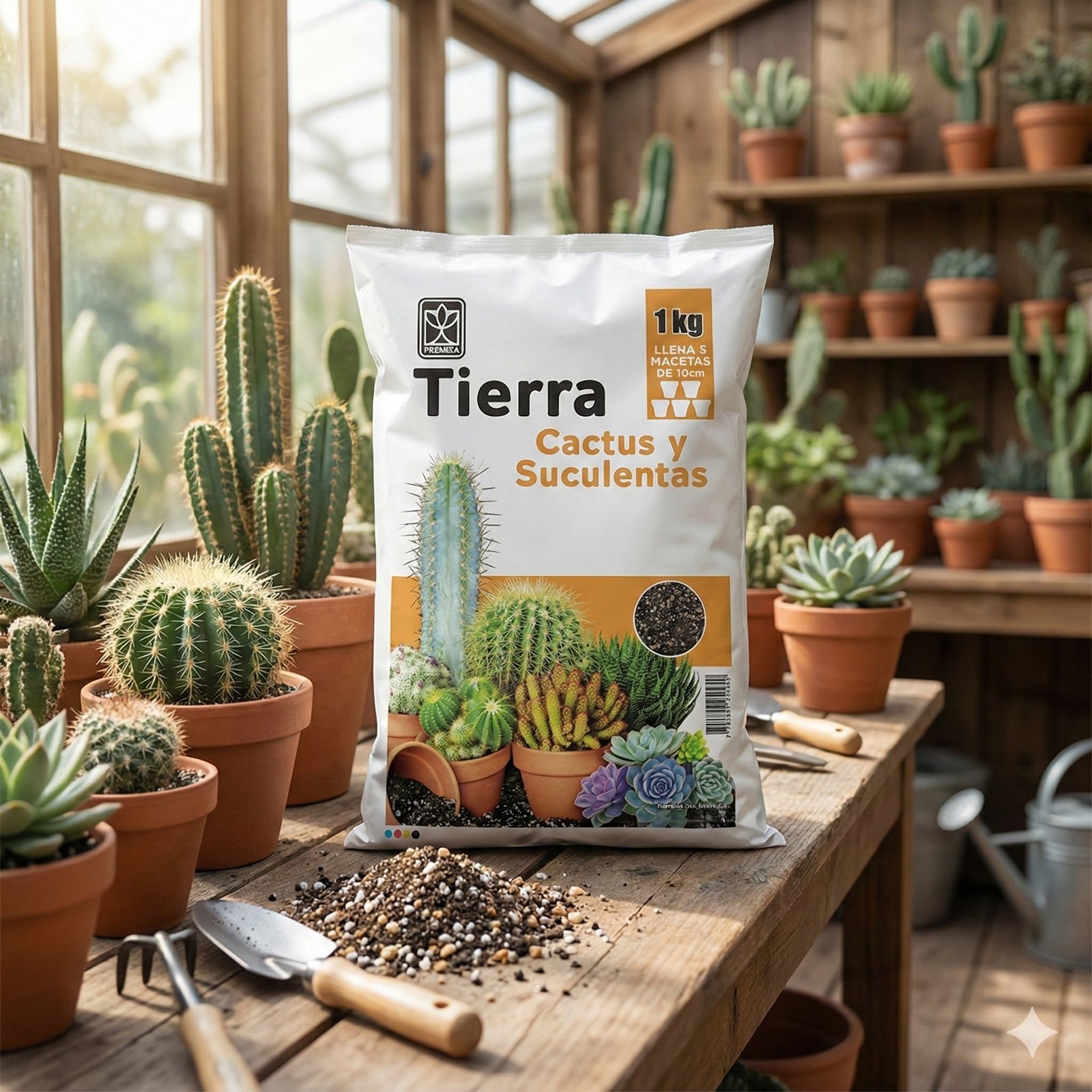 Tierra Cactus y Suculentas Foto 3