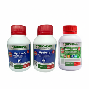 Caja del kit Tripack Bionova Hydro 100ml en Bendita Sea Grow Shop.