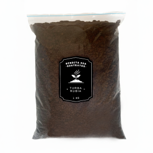 Turba rubia para plantas
