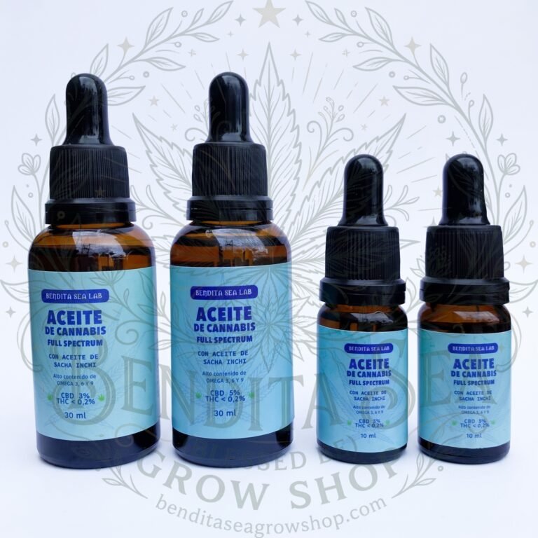 Aceite CBD Full Spectrum Bendita Sea