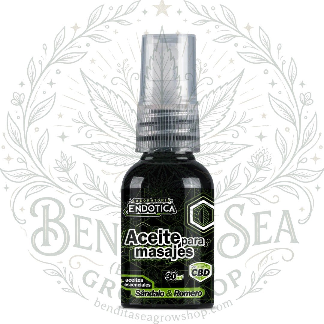 Aceite para masajes Oleo Zen Endotica 30ml con marca de agua