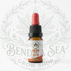 Aceite CBD Mascotas 10ml Cannalejo con marca de agua de Bendita Sea Growshop
