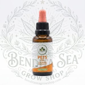 Aceite CBD Mascotas 30ml Cannalejo con marca de agua de Bendita Sea Growshop
