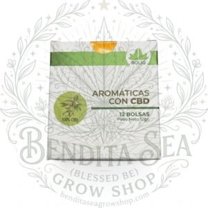 Aromáticas con CBD Té e Infusiones Relajantes Dselva con marca de agua cuadrada