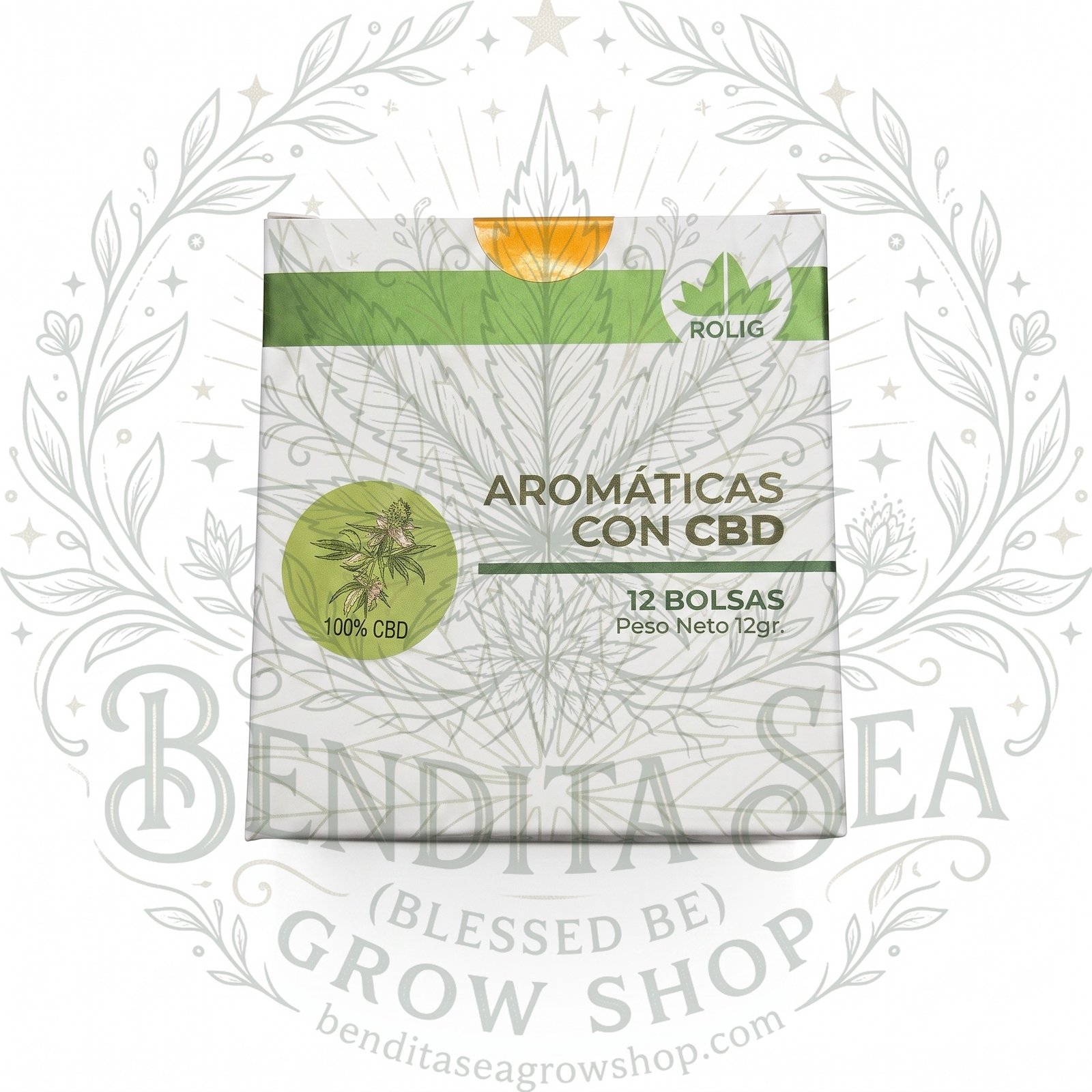 Aromáticas con CBD Té e Infusiones Relajantes Dselva con marca de agua cuadrada