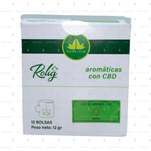 paquete de aromáticas con CBD de Bendita Sea Growshop