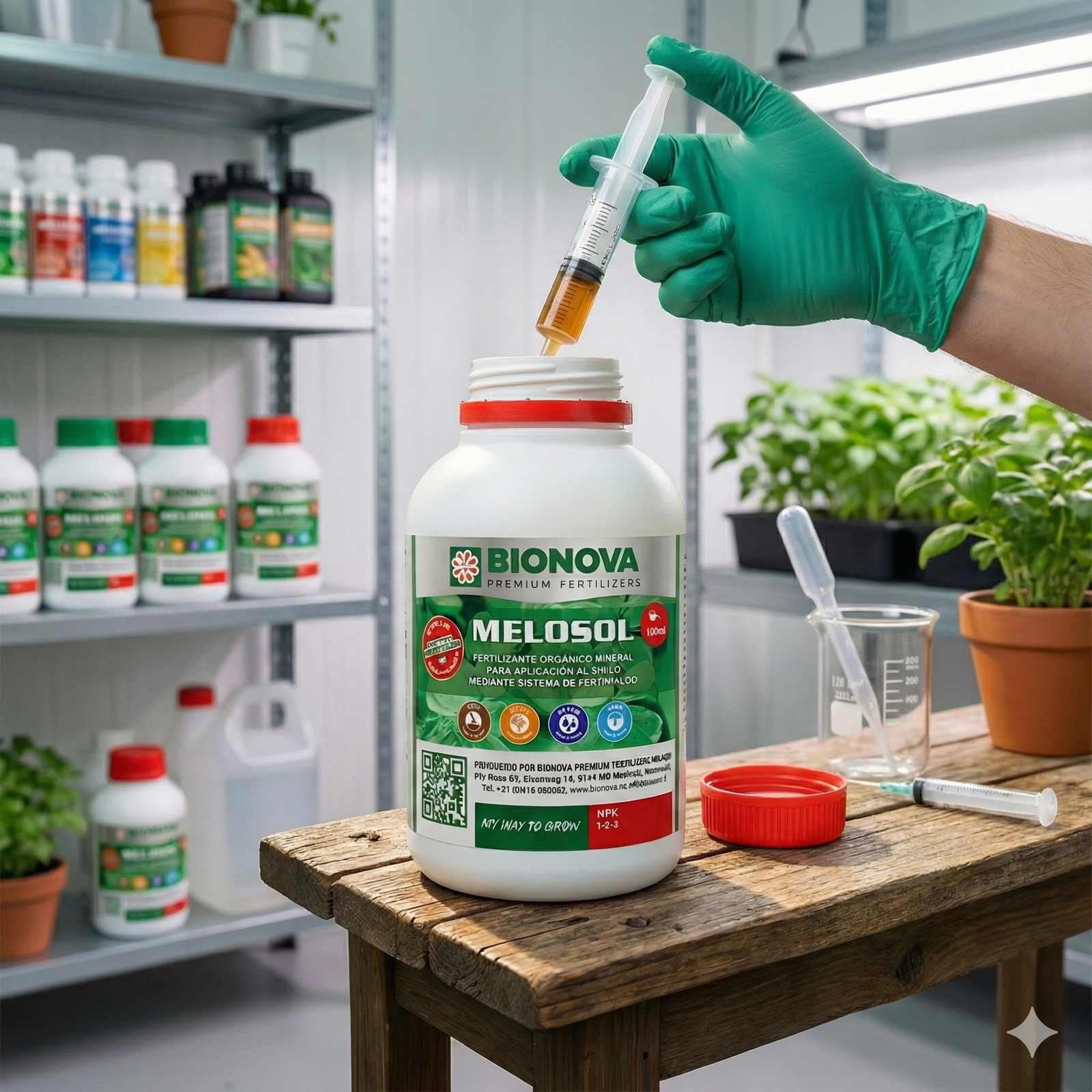 Bionova Vitasol (Melosol) Endulzante Orgánico para Cultivos - Imagen 7