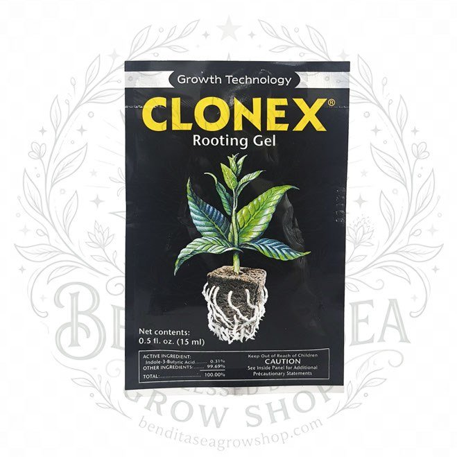 Sobre de gel enraizador Clonex 15 ml, vista de frente