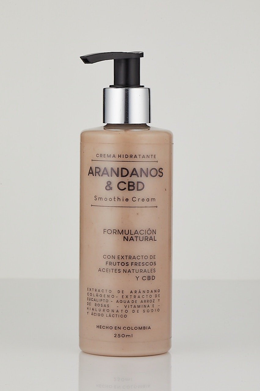Producto Crema Corporal Arándanos con CBD para bienestar - Foto 1