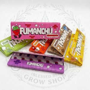 Cueros Papeles Fumanchu Sabores: librillos de sabores, sobre fondo blanco