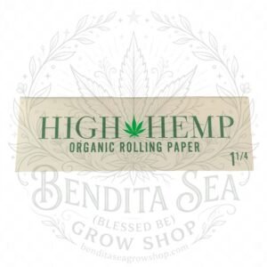 Cueros Papeles High Hemp #9 en su librillo cerrado, sobre fondo blanco