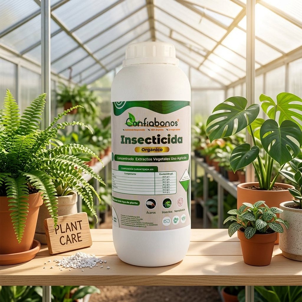 Insecticida Confiabonos 1L - Imagen de ambientación y uso profesional por IA 2