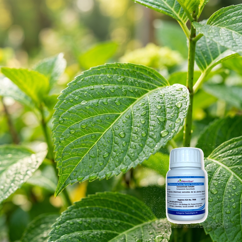 Control de acaros y plagas en jardin con acaricida organico Fercon 1