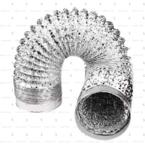 Tubo Ducto De Ventilación Flexible Aluminio 10 Pulgadas 7 Metros