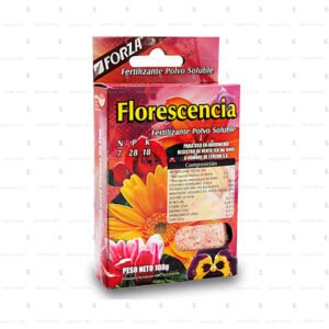 fertilizante en polvo florescencia