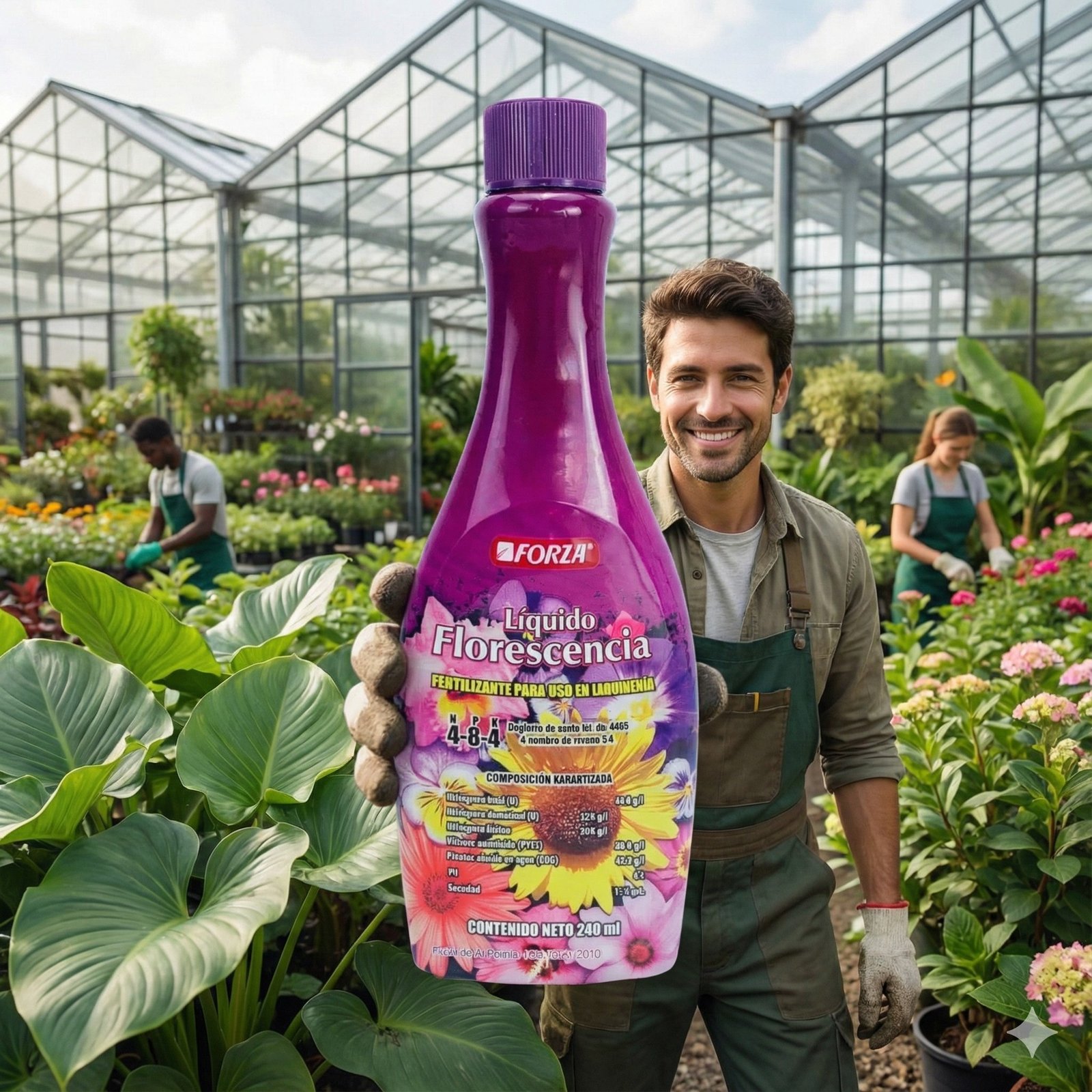 Forza Fertilizante Líquido Florescencia