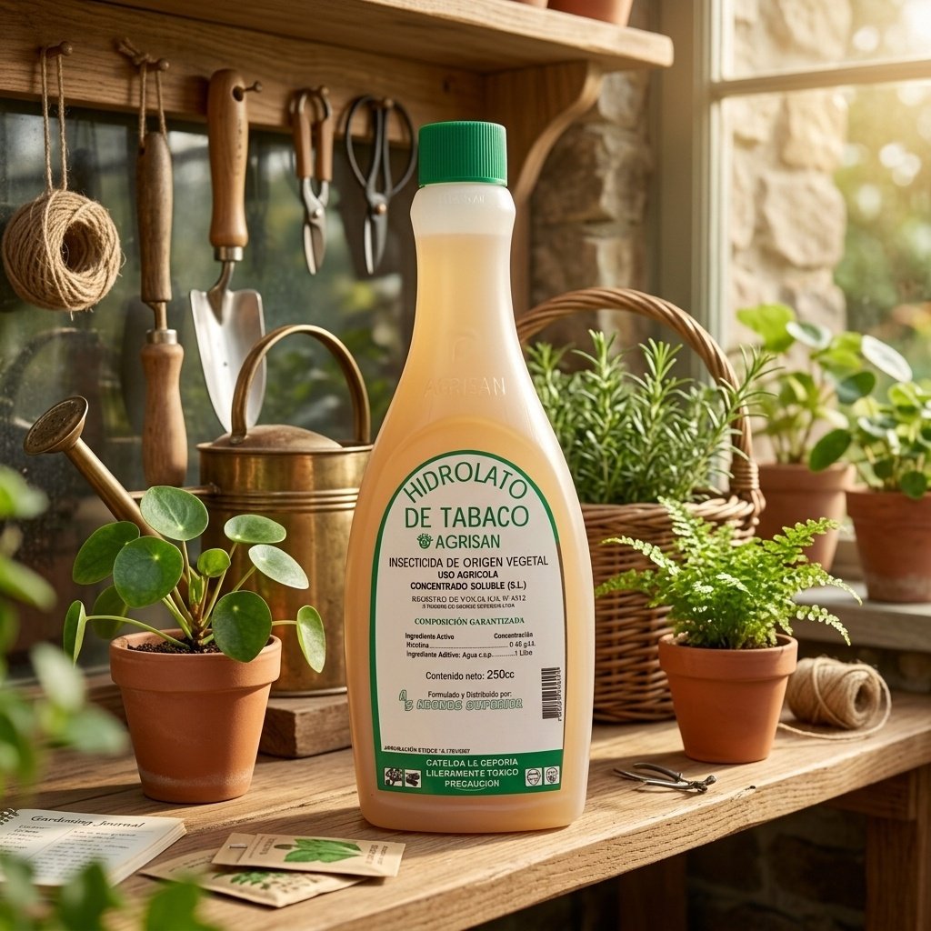 hidrolato de tabaco repelente ecológico Agrisan