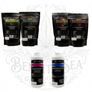 Kit completo de fertilizantes Cutting Edge Solutions: cuatro bolsas y dos botellas