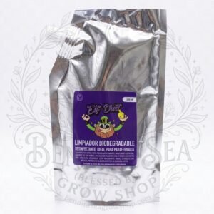 Limpiador Parafernalia Elf Dust 250 g en su bolsa, sobre fondo blanco