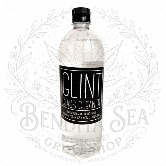 Limpiador Parafernalia Glint Glass 1 Litro de frente, sobre fondo blanco