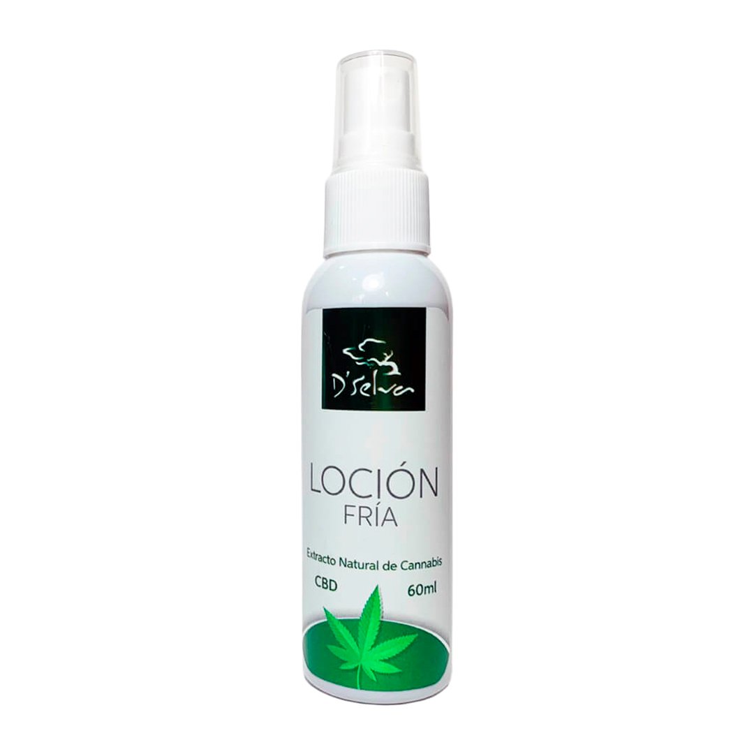 Loción Fría CBD 120ml Dselva - Efecto Criogénico Corporal - Foto 1