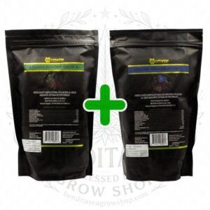 Kit Louder Powder Grow A y B de Cutting Edge Solutions, dos bolsas de 500 g