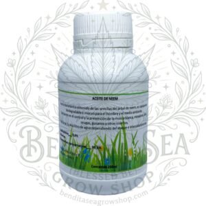 aceite de Neem 200ml Bendita Sea preventivo orgánico de insectos
