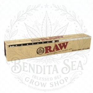 Papel para Extracción RAW 30cm x10 Metros: caja de RAW, sobre fondo blanco